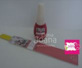 Esmalte e Lixa de unha com capinha