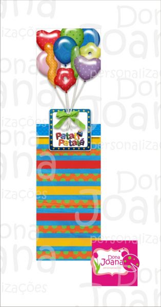 Rótulo para tubete Patati Patatá
