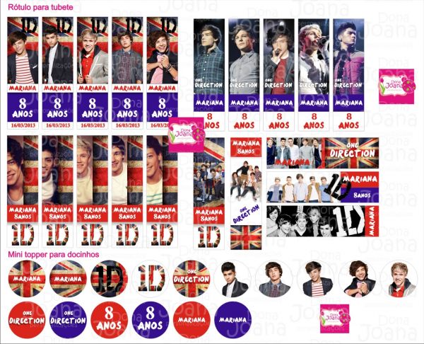 Kit digital Banda One Direction